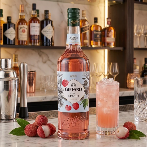 Giffard Syrup Lychee / Litchi 100 cl 17-1007016 by GIFFARD color Svart