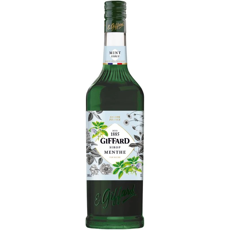 Giffard Syrup Green Mint FL 100 17-1007018 by GIFFARD color Svart