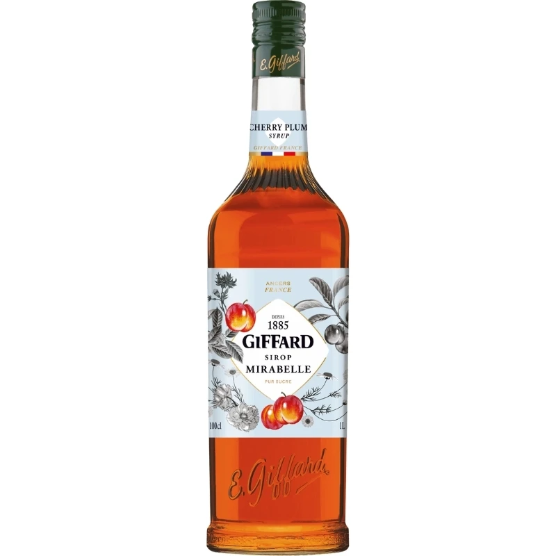 Giffard Syrup Körsbärsplommon / Mirabell FL 100 17-1007022 by GIFFARD color Svart