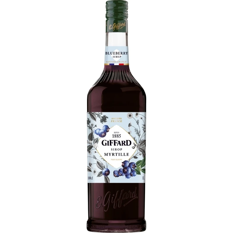 Giffard Blåbärssirap 100 cl 17-1007025 by GIFFARD color Svart