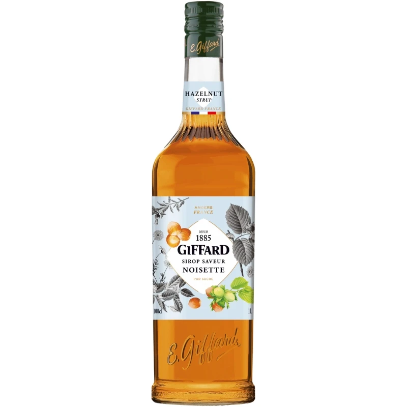 Giffard Syrup Hasselnöt FL 100 17-1007028 by GIFFARD color Svart