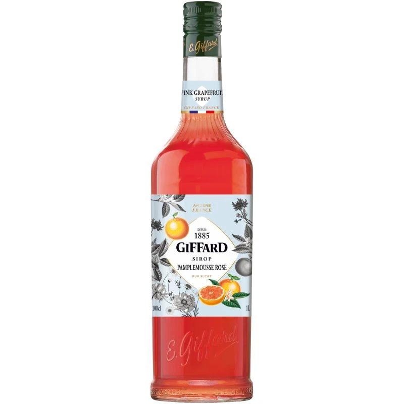 Giffard Syrup Pink Grape FL 100 17-1007031 by GIFFARD color Svart