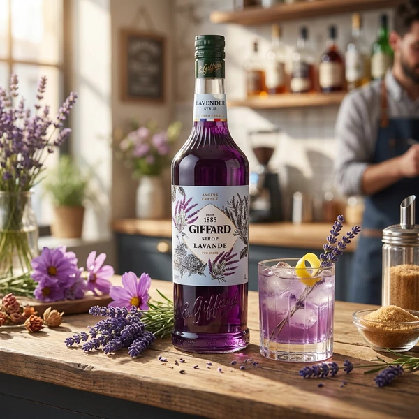 Giffard Lavendelsirap 100 cl 17-1008203 by GIFFARD color Svart