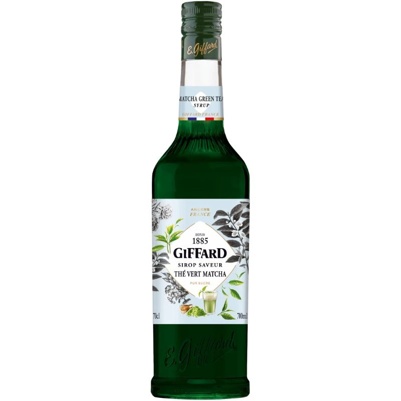 Giffard Syrup Matcha Green Tea FL 70 17-1008787 by GIFFARD color Svart