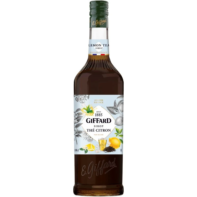 Giffard Syrup Lemon Iced Tea FL 100 17-1011082 by GIFFARD color Svart