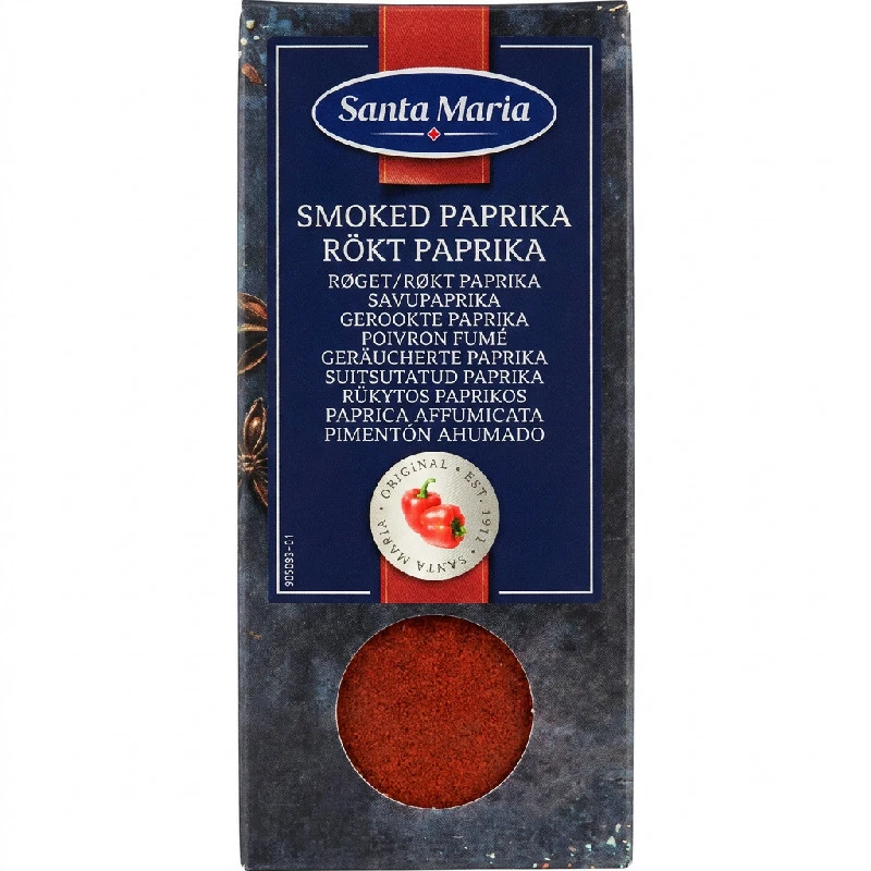 Krydda Paprika Rökt Burk 340 G 374041 by Santa Maria color Svart