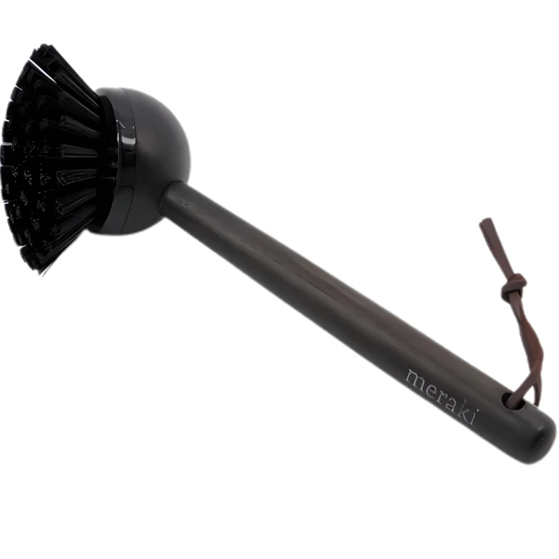 Meraki Diskborste Svartmelerad 304870042 by Meraki color Svart