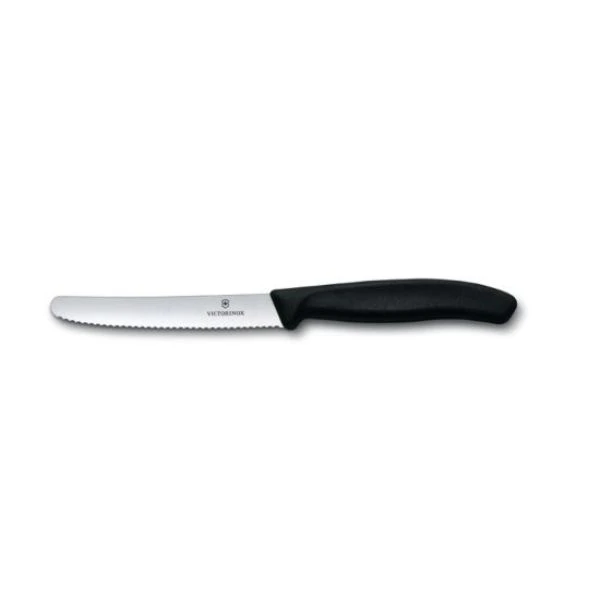 Barkniv med rund spets, 22 cm 2026136 by VICTORINOX color Silver
