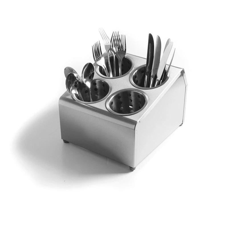 Bestickkorg ⌀97x(H)137 552490 by Hendi color Silver