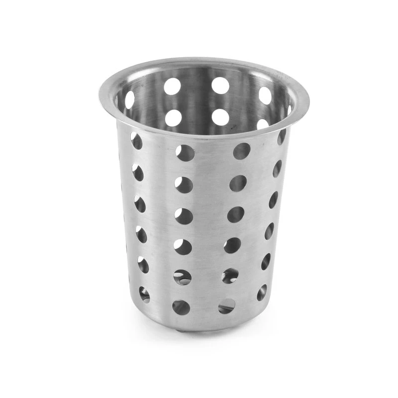Bestickkorg ⌀97x(H)137 552490 by Hendi color Silver