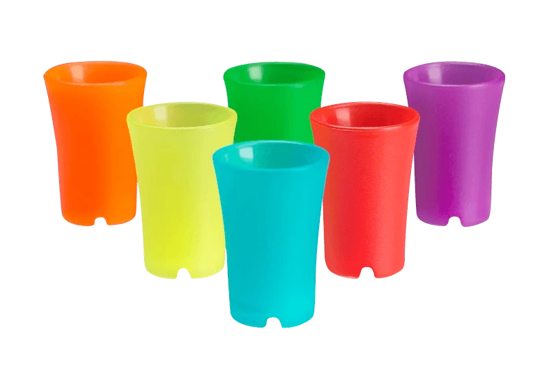 Glass4ever Shotglas Frostade Färgade 3 cl 100104 by GLASS4EVER color Svart