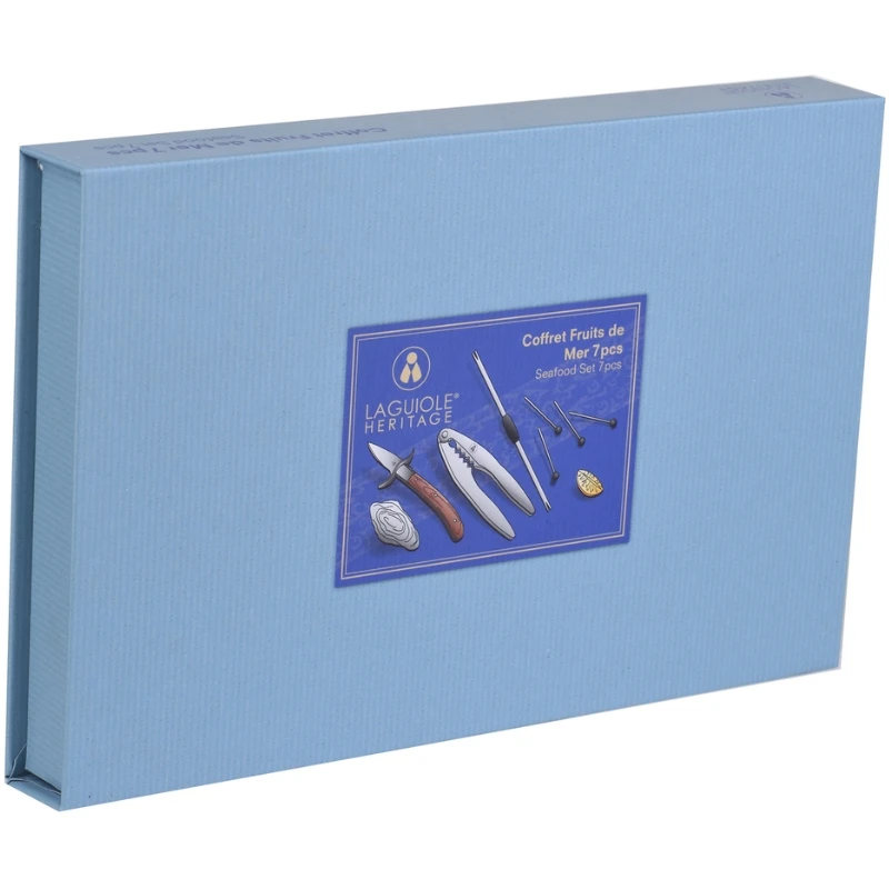 LG Herit Fisk- & skaldjursset, 7 delar 40273023 by Laguiole color Silver