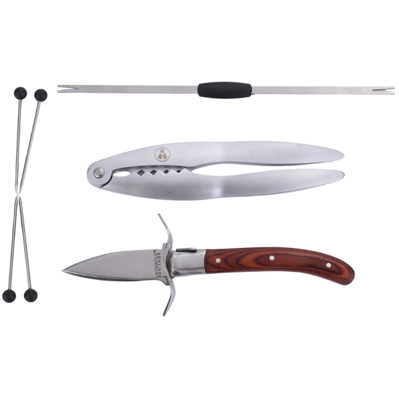 LG Herit Fisk- & skaldjursset, 7 delar 40273023 by Laguiole color Silver