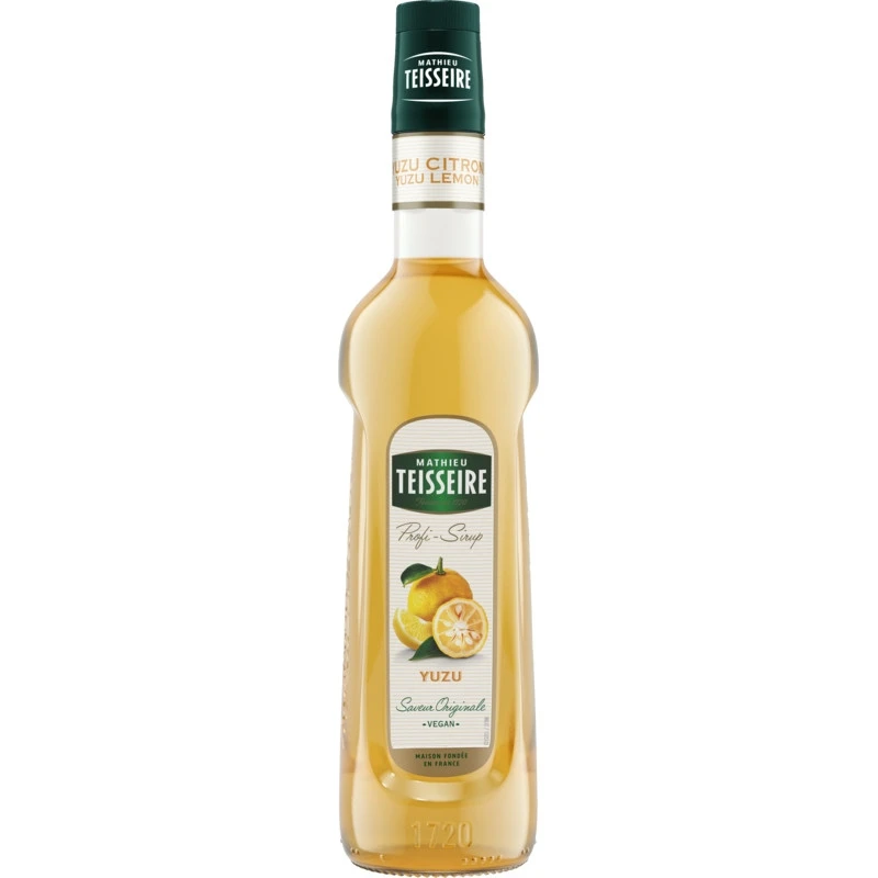 Mathieu Teisseire Syrup Yuzu Lemon 70 cl 61409 by MATHIEUTEI color Svart