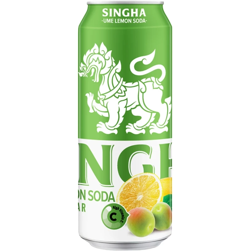 Singha Soda, Ume Lemon 33cl 67893 by SINGHABEER color Svart