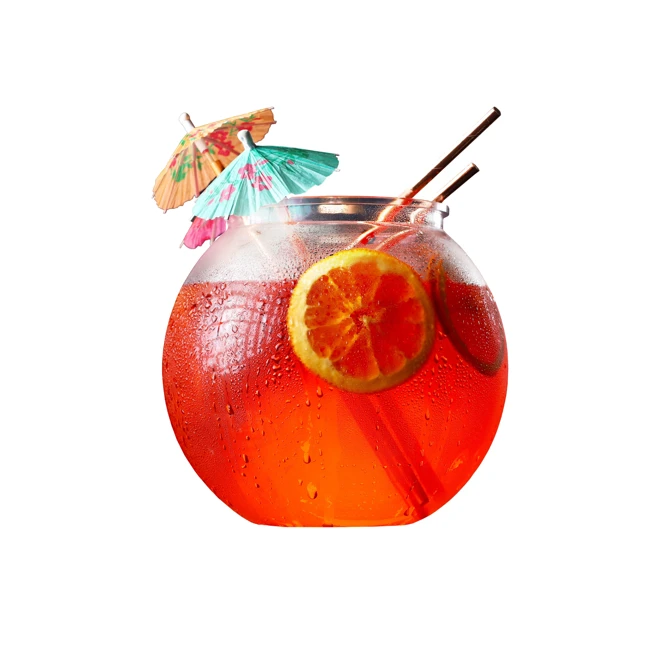 Plastic Cocktail Bowl 2.9ltr 3707 by Drink color Helder