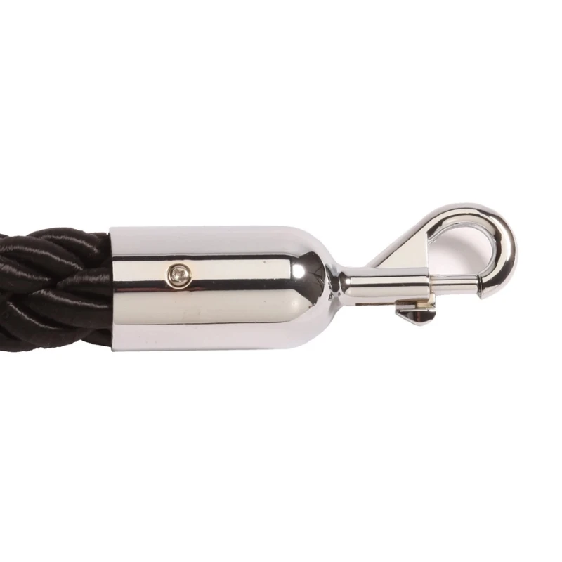 Avspärrningsrep 200 cm Svart/Silver Tvinnat AS642 by Barlife color Svart
