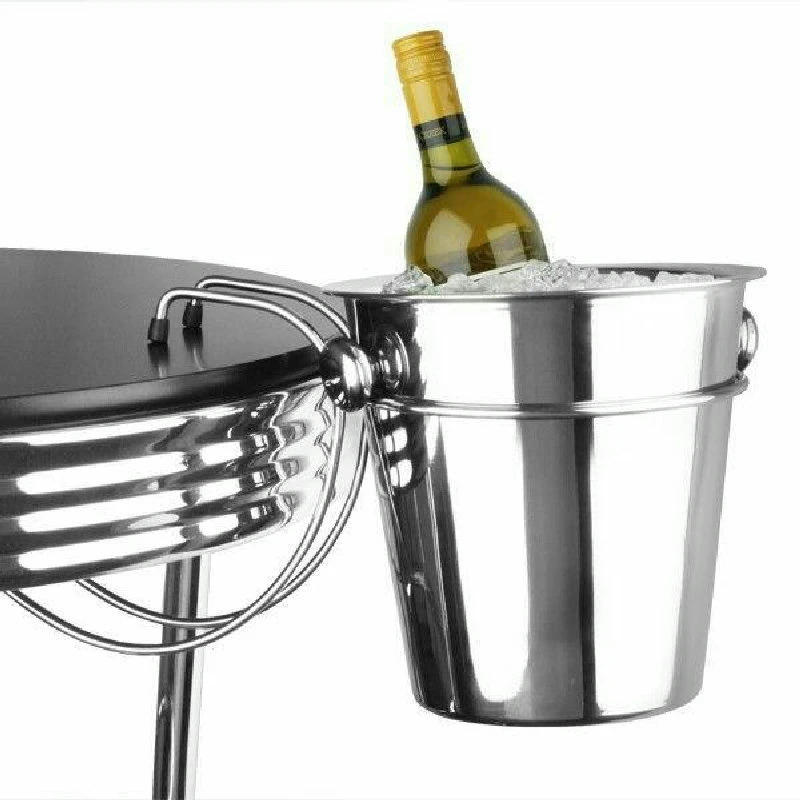 Vinkylarhållare i rostfritt stål 9790 by Drink color Silver