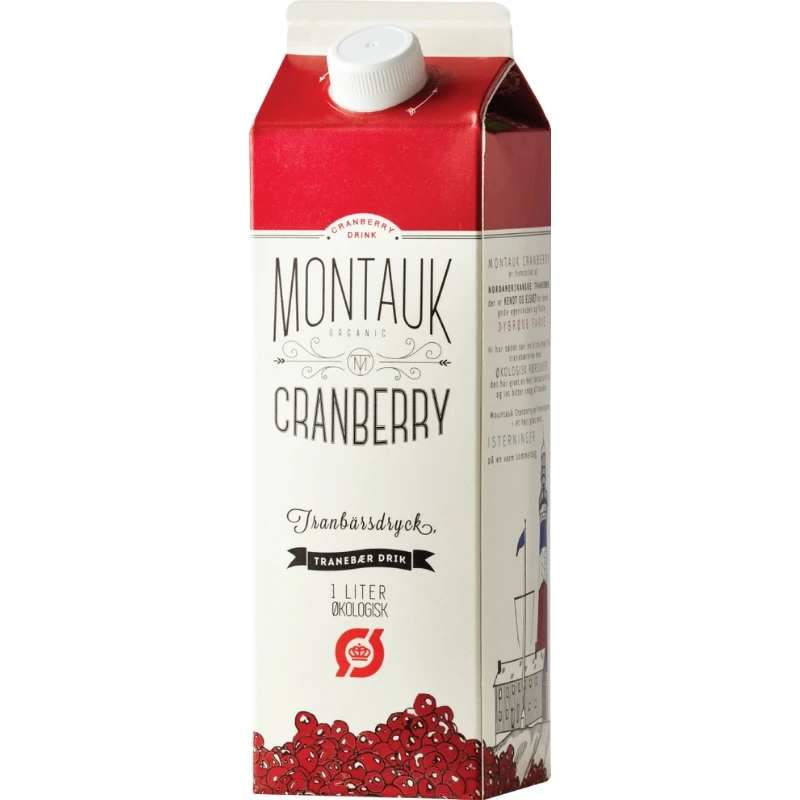 Montauk Cranberry / Tranbärsdryck 1L EKO 65272 by MONTAUK color Svart
