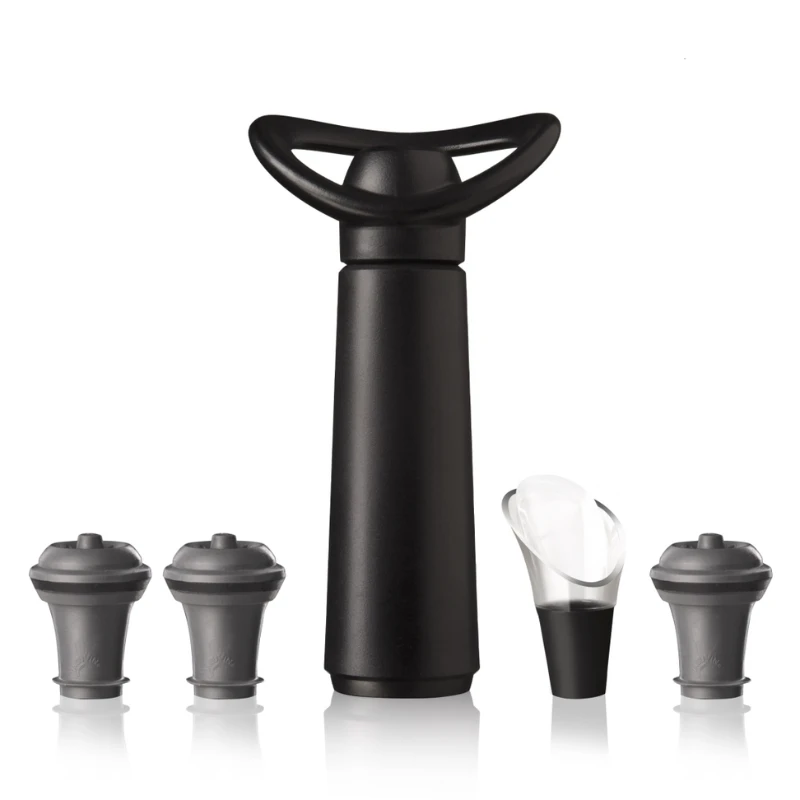 Wine Saver Concerto Gåvoset Vacuvin 5 delar V09876606 by VACUVIN color Svart