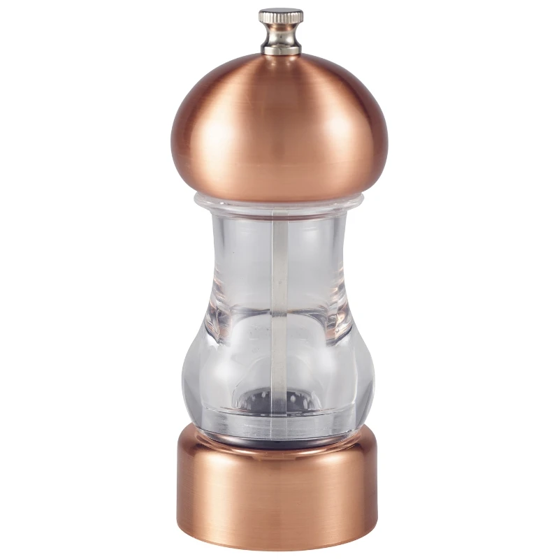 Salt-/pepparkvarn kopparfärgad 14 cm SPGRC14C by Genware color Svart