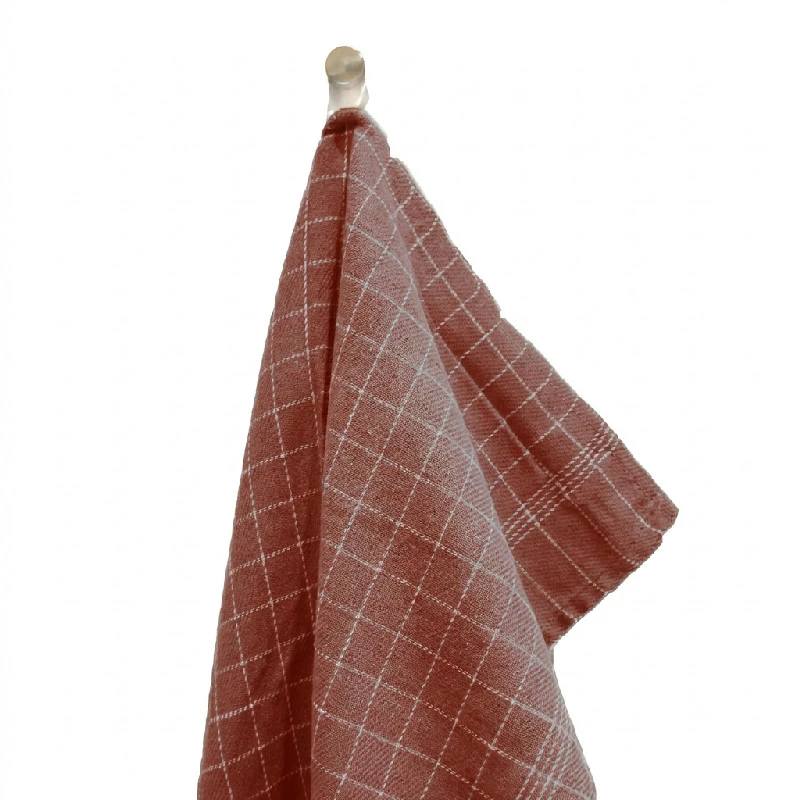 Kökshandduk bränd röd 3-pack 50 x 70 cm 4020361  color Svart