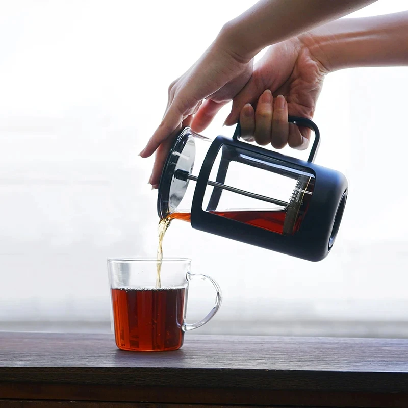 Cafe Press U svart presskanna 600 ml - Hario CPU-4-B  color Svart