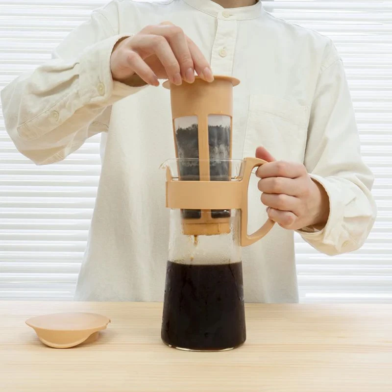 Mizudashi Cold Brew kaffekanna Mocca - Hario MCPN-7-MC-EU  color Svart