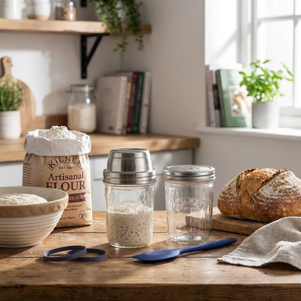 Surdegsstart Kilner® 2x0,35l KI25035  color Svart