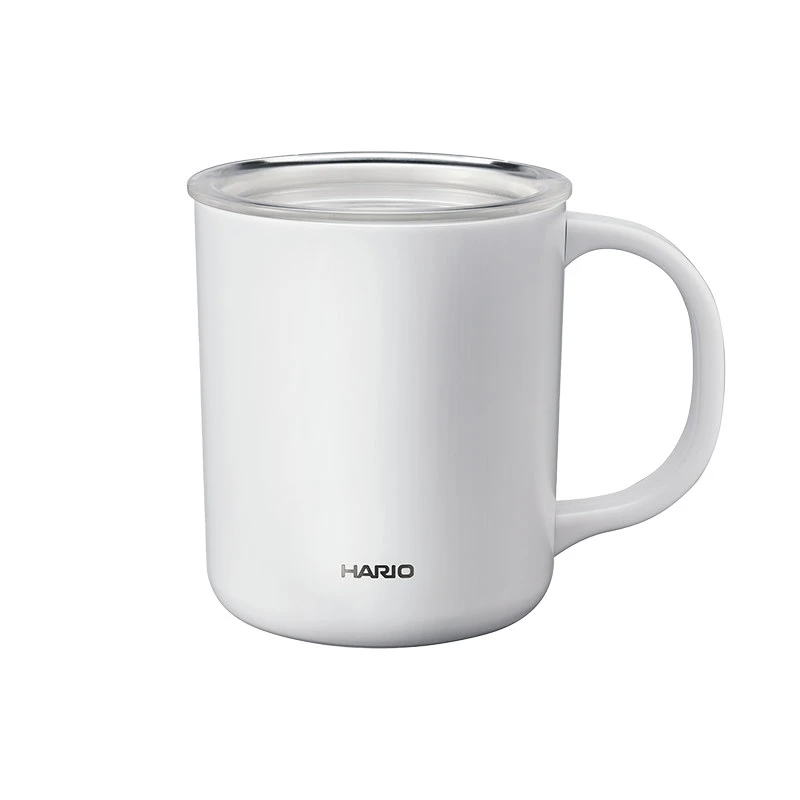 Termomugg med keramisk beläggning 350 ml (dubbelväggig) - Hario CMG-350-W  color Svart