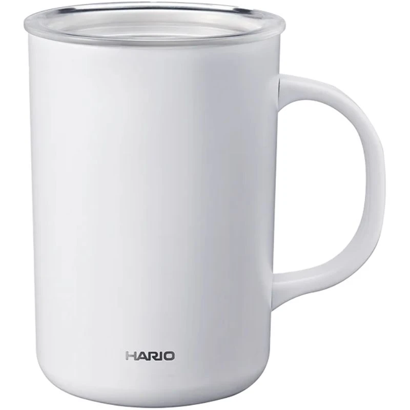 Termomugg med keramisk beläggning 470 ml (dubbelväggig) - Hario CMG-470-W  color Svart
