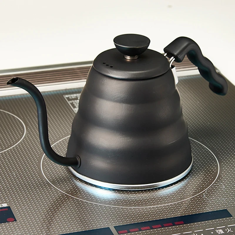 V60 Dripkanna "Buono" Matt Svart 800ml - Hario VKBR-120-MB  color Svart