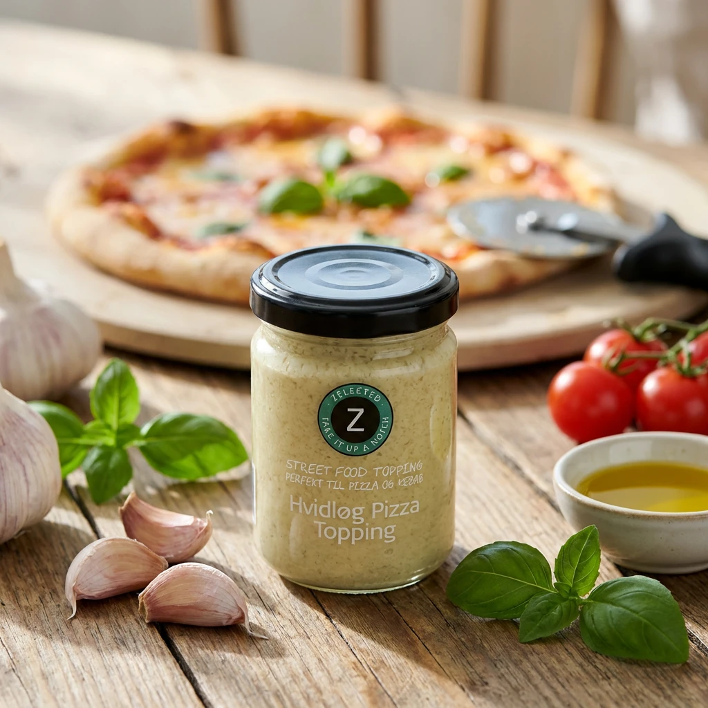 Vitlök Pizza Topping 120G Zelected 70052  color Svart