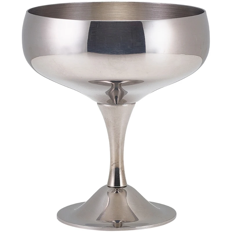 Coupeglas i rostfritt stål 22 cl - GenWare CPG220  color Svart