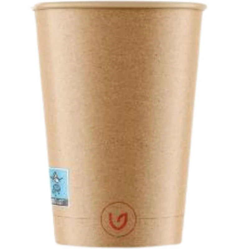 Kaffebägare 25 cl Ø80 mm Hållbar ML80550310  color Silver/brun