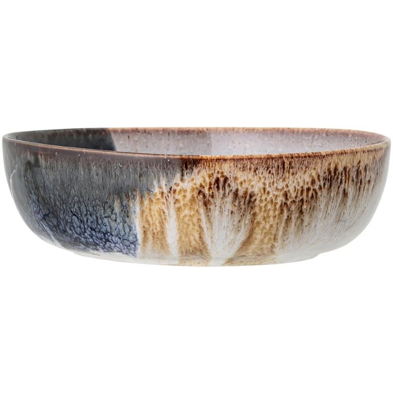 Jules skål, grå, stengods D17,5xH5,5 cm 750 ml 82046915  color Svart