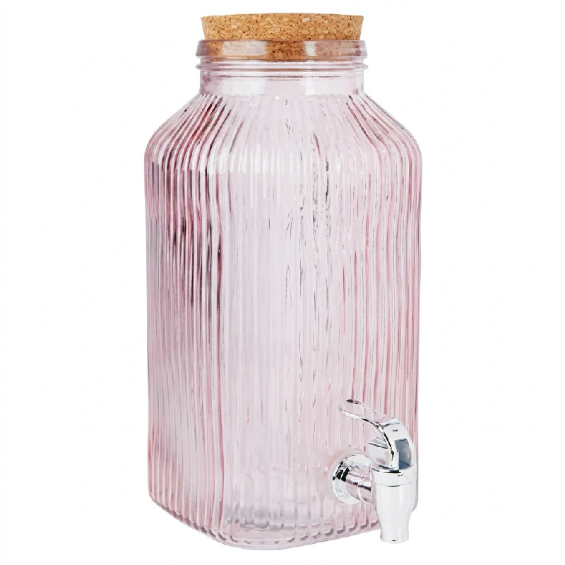 Dryckesdispenser glas rosa 3,35L 5426006  color Svart