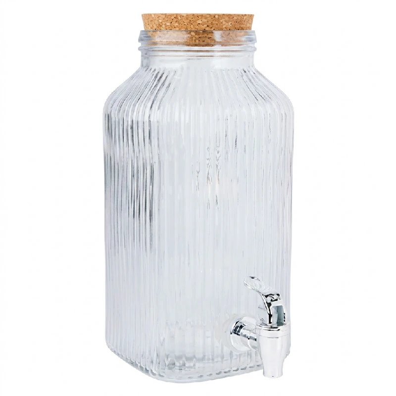 Dryckesdispenser Glas Klar 3,35L 5426009  color Svart