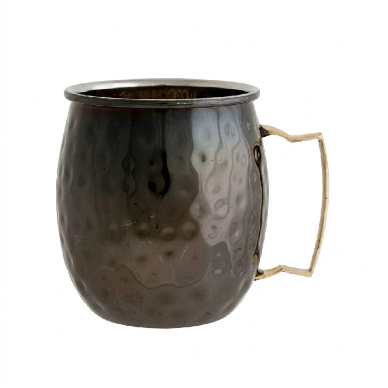 Moscow Mule Mugg Svart Hamrat Rostfritt Stål 45 cl 2017400  color Svart