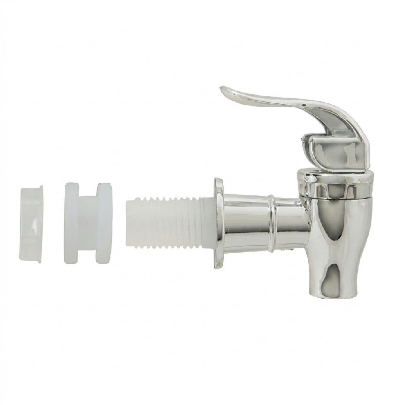 Tappkran till juicedispenser plast silver/vit 1629206 by COSY & TRENDY color Svart