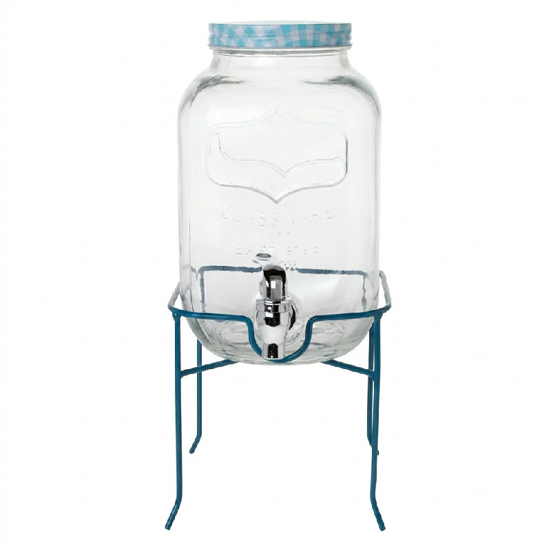 Juicedispenser med fot 4,5L glas 2017020268 by COSY & TRENDY color Svart