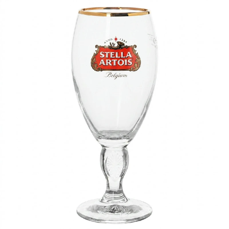 Stella Artois Ölglas 25 cl Presentförpackning 220182 by BELGIAN BEER GLASSES color Svart