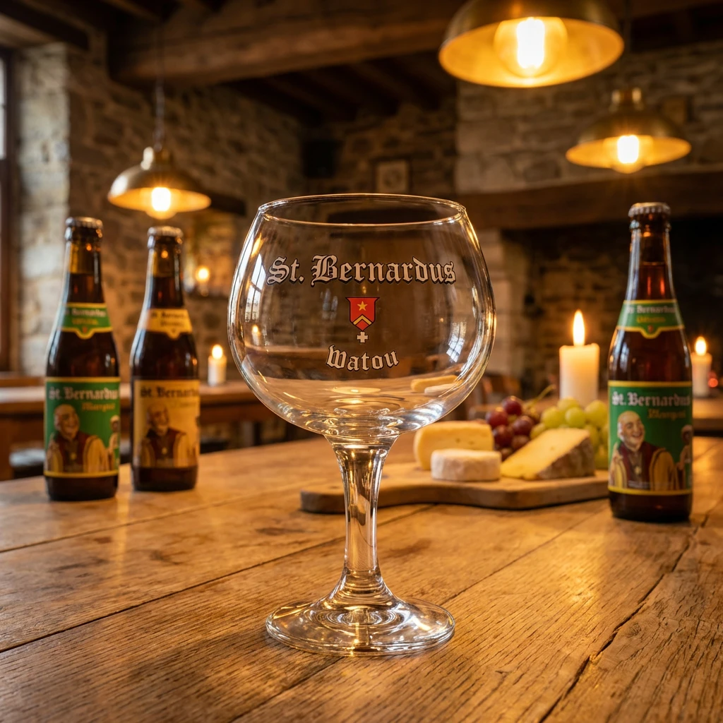 Ölglas 33cl i presentförpackning 852340 by BELGIAN BEER GLASSES color Svart