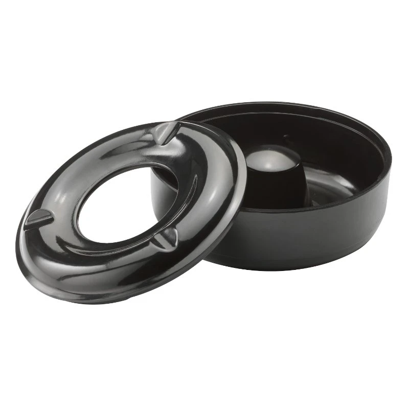 Askfat svart melamin vindsäkert 14,5 cm BTBL3707 by Beaumont color Svart