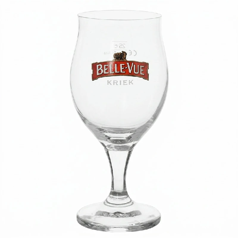 Kriek ölglas 25 cl i presentask 220112A by BELGIAN BEER GLASSES color Svart
