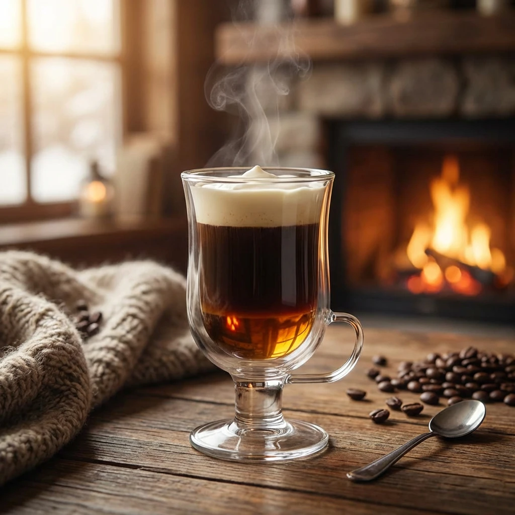 Irish Coffee Glas Termoglas Dubbelväggigt 24 cl 9939080 by COSY & TRENDY color Svart