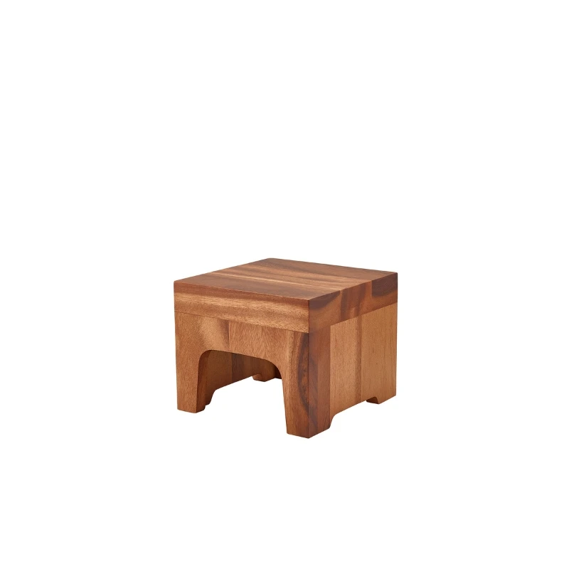 GenWare displayblock i akaciaträ 21 x 17 cm RSR-WBB2117 by Genware color Svart