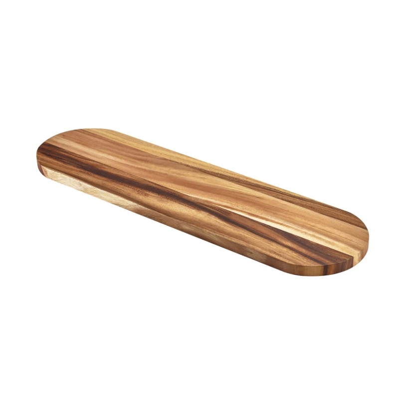 GenWare Acacia Wood Sockel 80 x 22 cm WPLN8022 by Genware color Svart