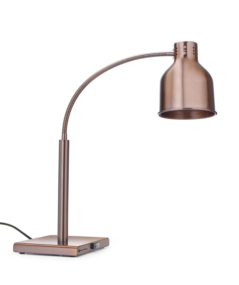 Hendi Värmelampa Flexibel Kopparfinish 273753 by Hendi color Svart