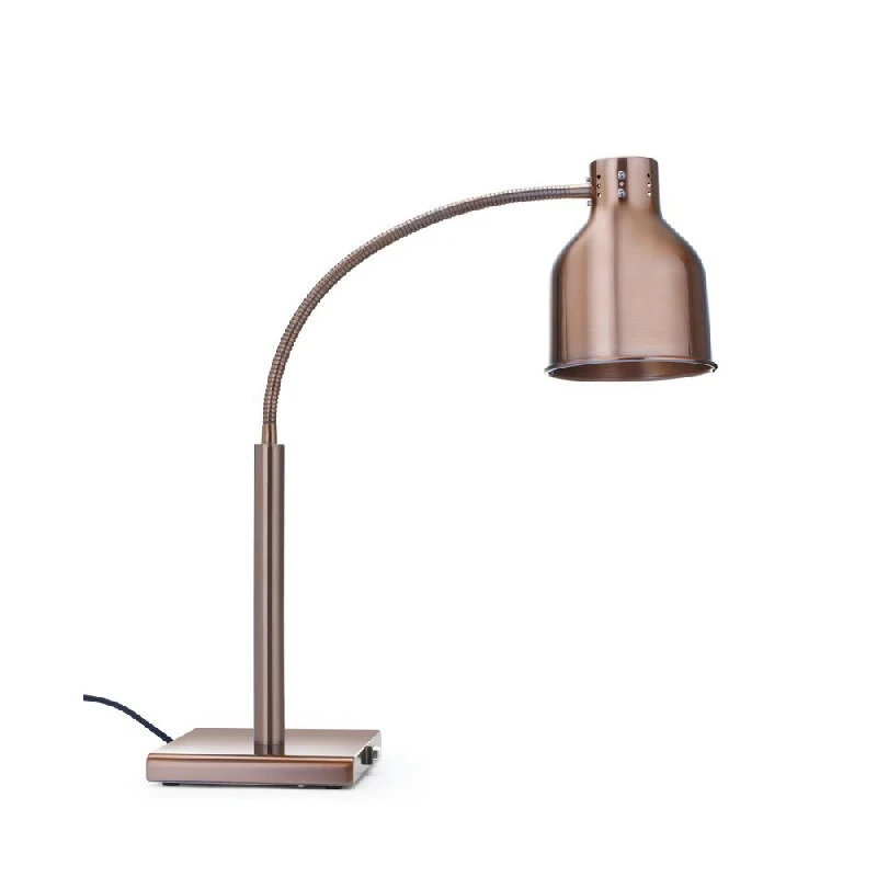 Hendi Värmelampa Flexibel Kopparfinish 273753 by Hendi color Svart